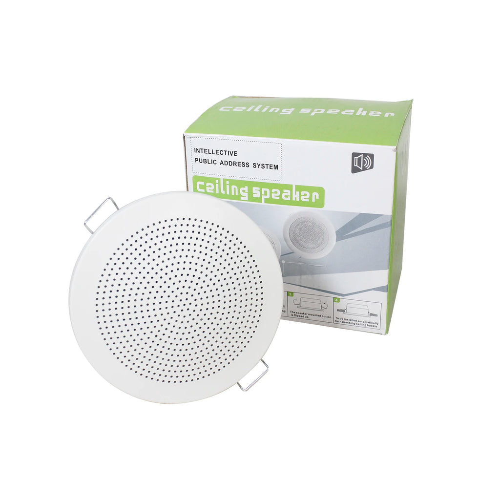 3-Inch Ceiling Speaker With Clear Acoustic Performance Speakers Pro Audiofor Music Voice Flush Mount Ceiling Speaker
