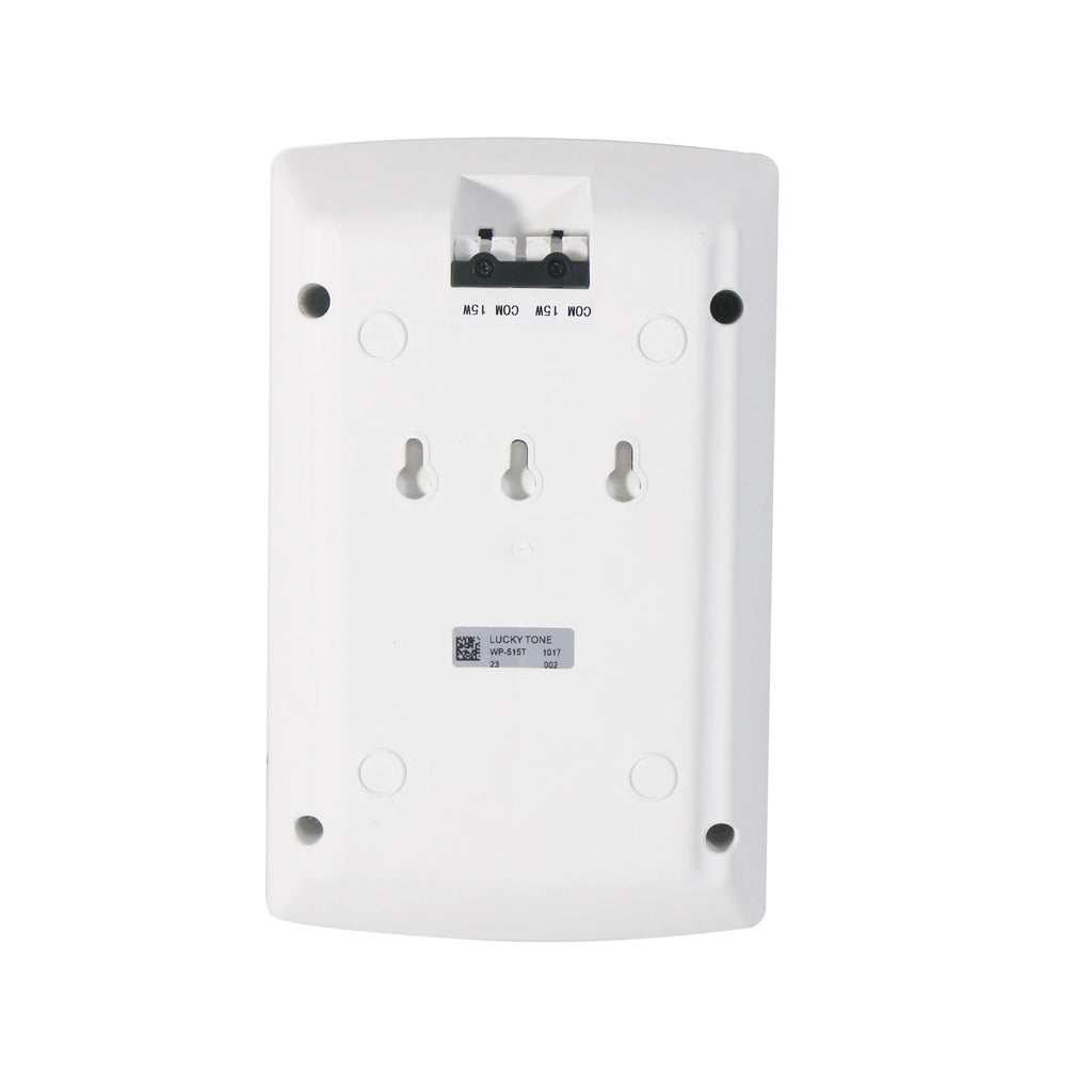 V 5-Inch Wall Speaker With 2-Way Design Dedicated Tweeter Wide Easy Mount for Music Voice Commercial Wall Speaker