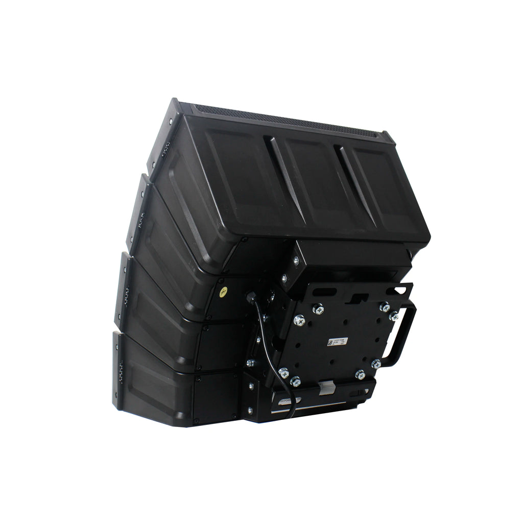 Weatherproof Column Speaker Versatile Mounting Horizontal Vertical Array High Output for Rental Event Audio System