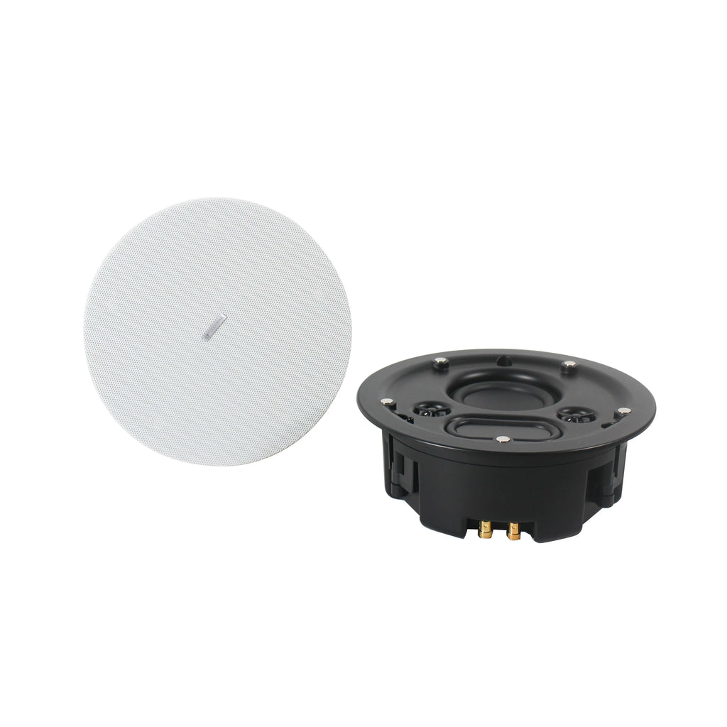 Ultra Thin Ceiling Speaker With Dual Tweeter Passive 3.5 Inch Woofer Compact 85 mm Ceiling Speaker Amplifier Ceiling Speaker