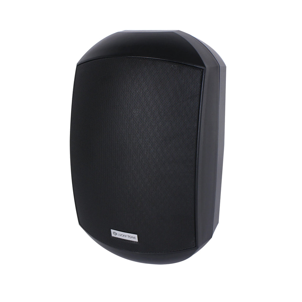 V All Weather Wall Mount Speaker With IP66 Rating 2-Way System Rotatable Bracket for Commercial Outdoor Audio 100V Line Speaker
