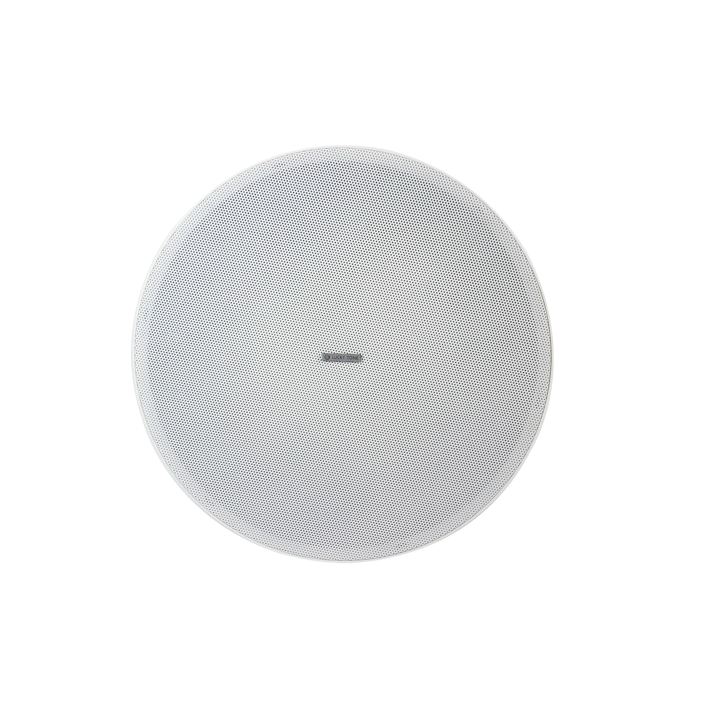 High Fidelity Ceiling Speaker With Kevlar Cone Crossover Network 2-Way ABS High Power Sound Professional Audio Ceiling Speaker