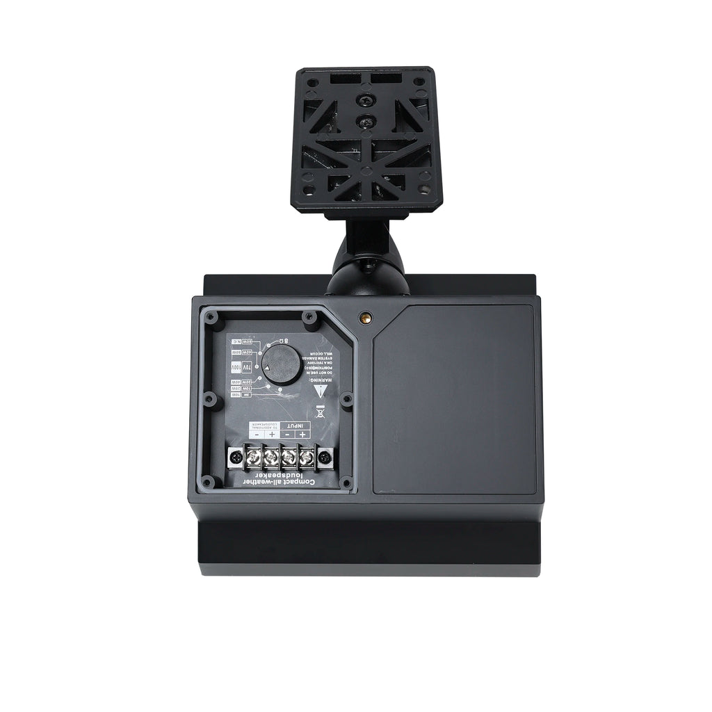 V 80W Outdoor Wall Mount Speaker IP55 Weatherproof Wide Coverage for Public Address Outdoor Speakers Professional