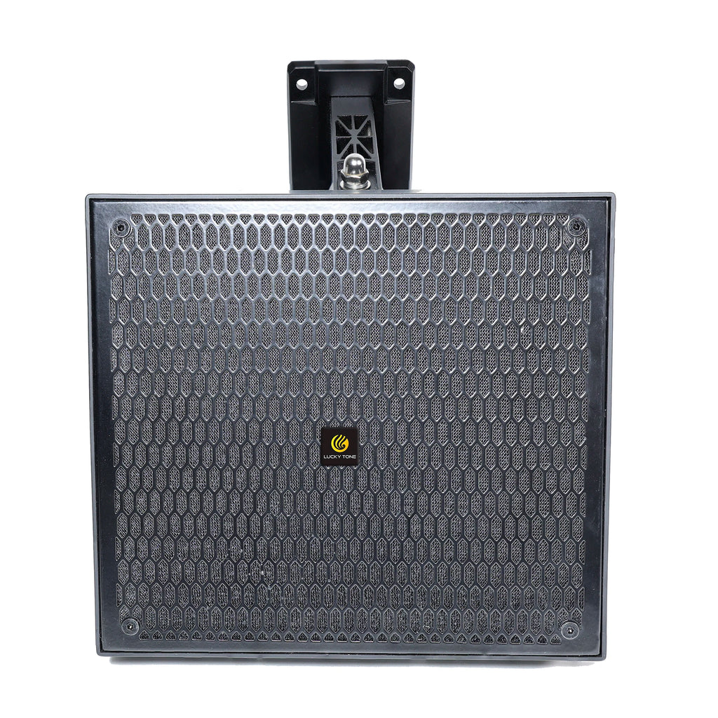 V 80W Outdoor Wall Mount Speaker IP55 Weatherproof Wide Coverage for Public Address Outdoor Speakers Professional