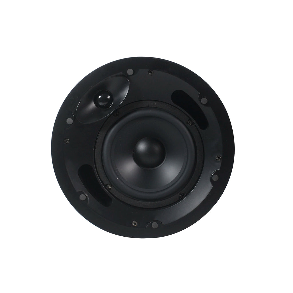 High Fidelity Ceiling Speaker With Kevlar Cone Crossover Network 2-Way ABS High Power Sound Professional Audio Ceiling Speaker