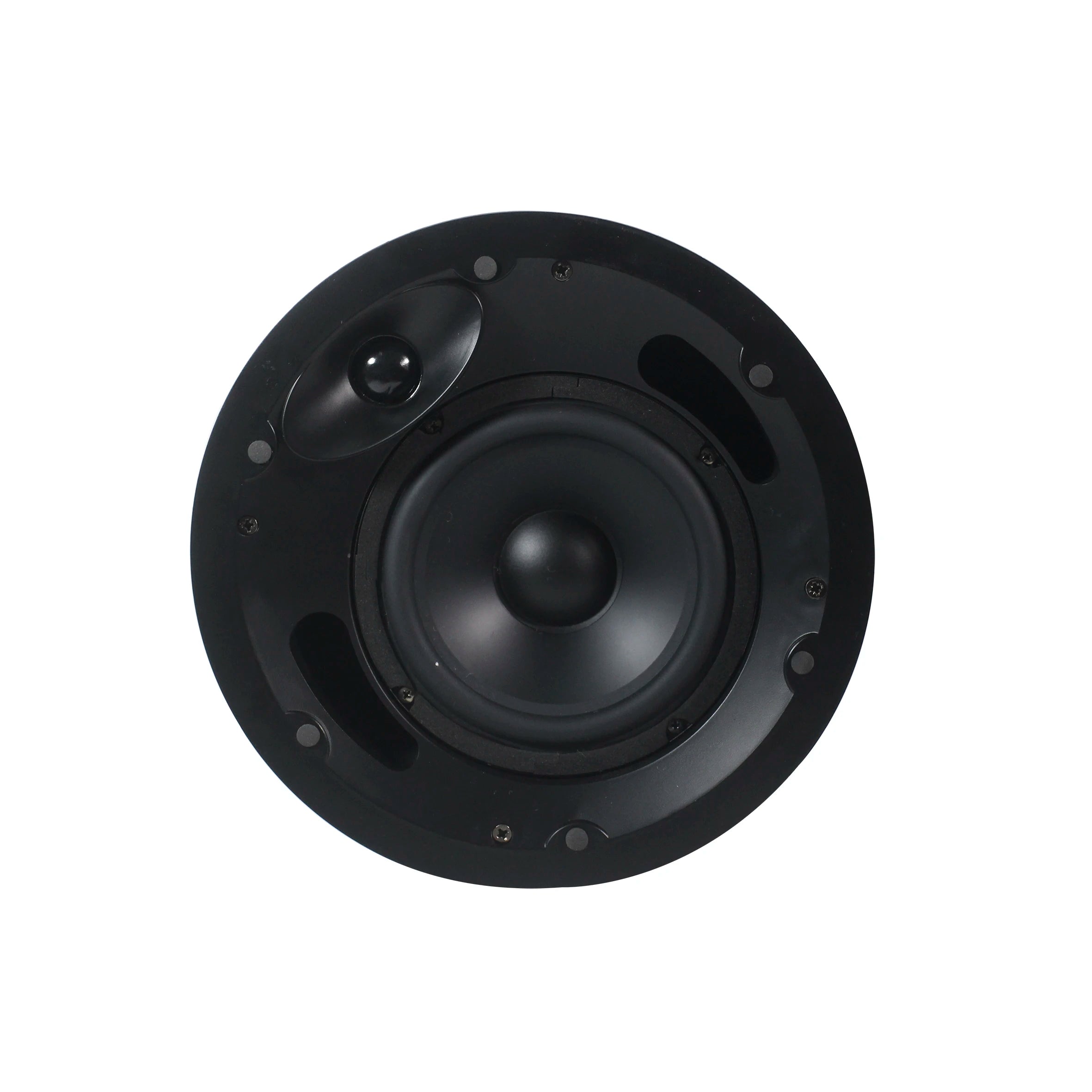 High Fidelity Ceiling Speaker With Kevlar Cone Crossover Network 2-Way ABS High Power Sound Professional Audio Ceiling Speaker