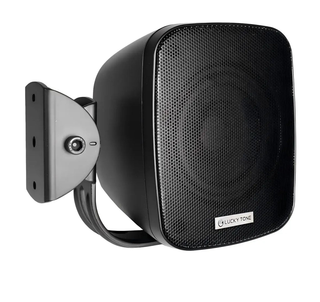 All Weather Wall Mount Speaker With IP66 Rating Bass Radiator 100V Line for Outdoor PA System Audio