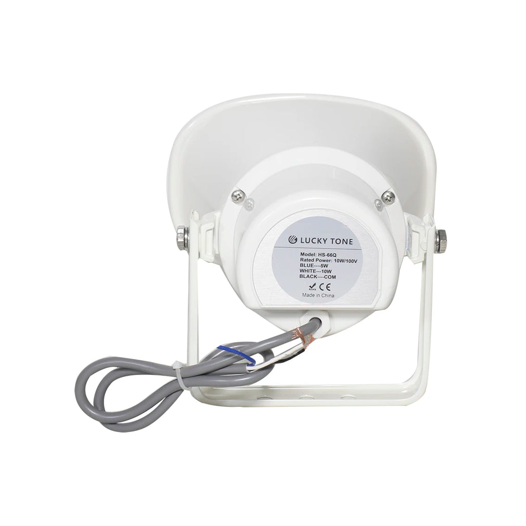 V Outdoor Weatherproof Horn Speaker High IP Rating 100V Line Industrial PA System for Factory Park Emergency Broadcast