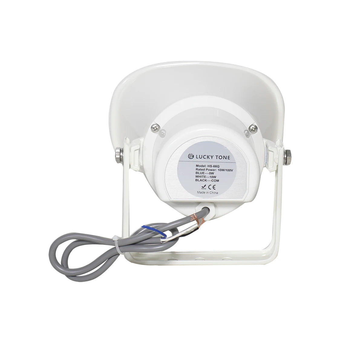 V Outdoor Weatherproof Horn Speaker High IP Rating 100V Line Industrial PA System for Factory Park Emergency Broadcast