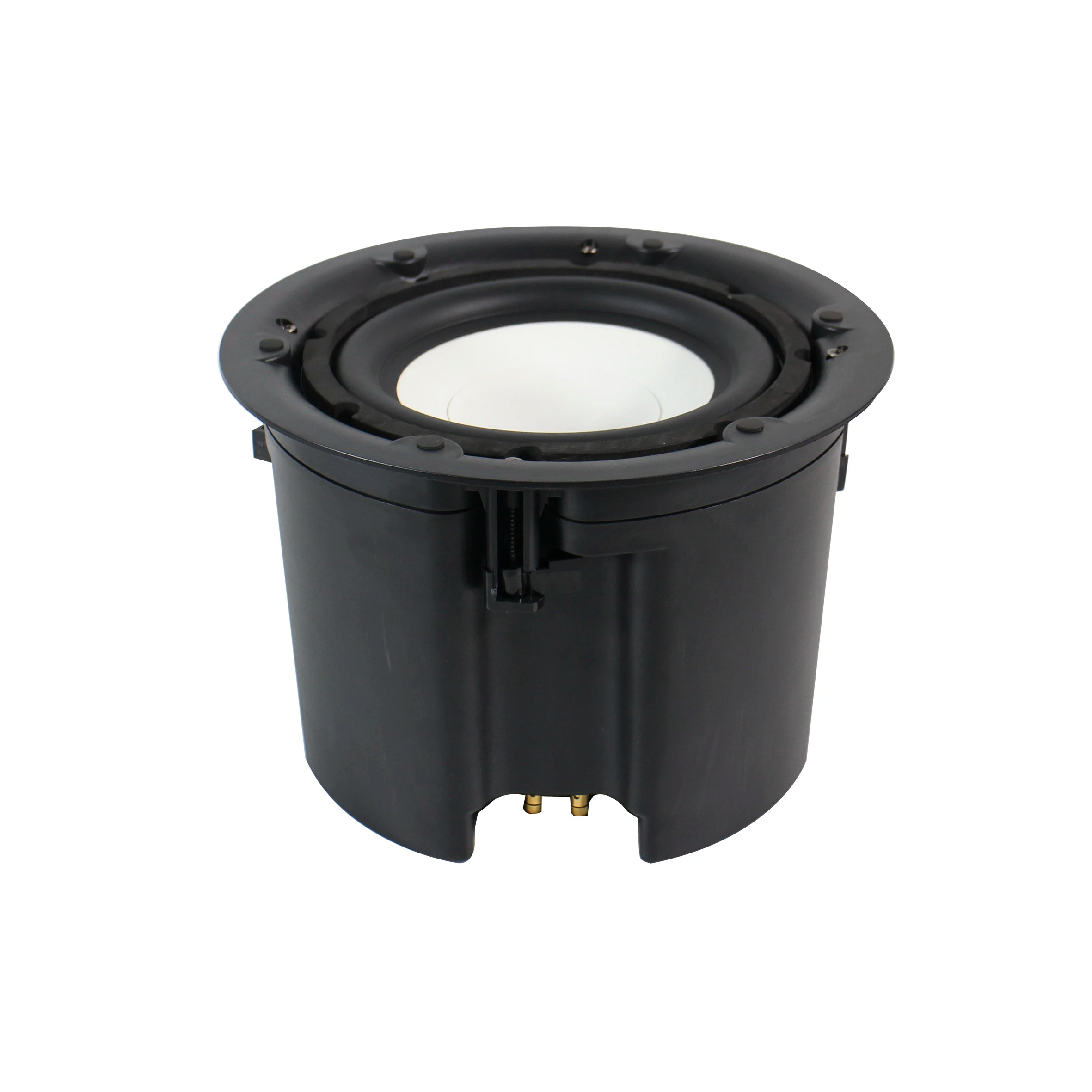 8 Inch Ceiling Subwoofer With 3-Shift Switch 100V Line Deep Bass ABS Housing Low Frequency Supplement In-Ceiling Bass Speaker