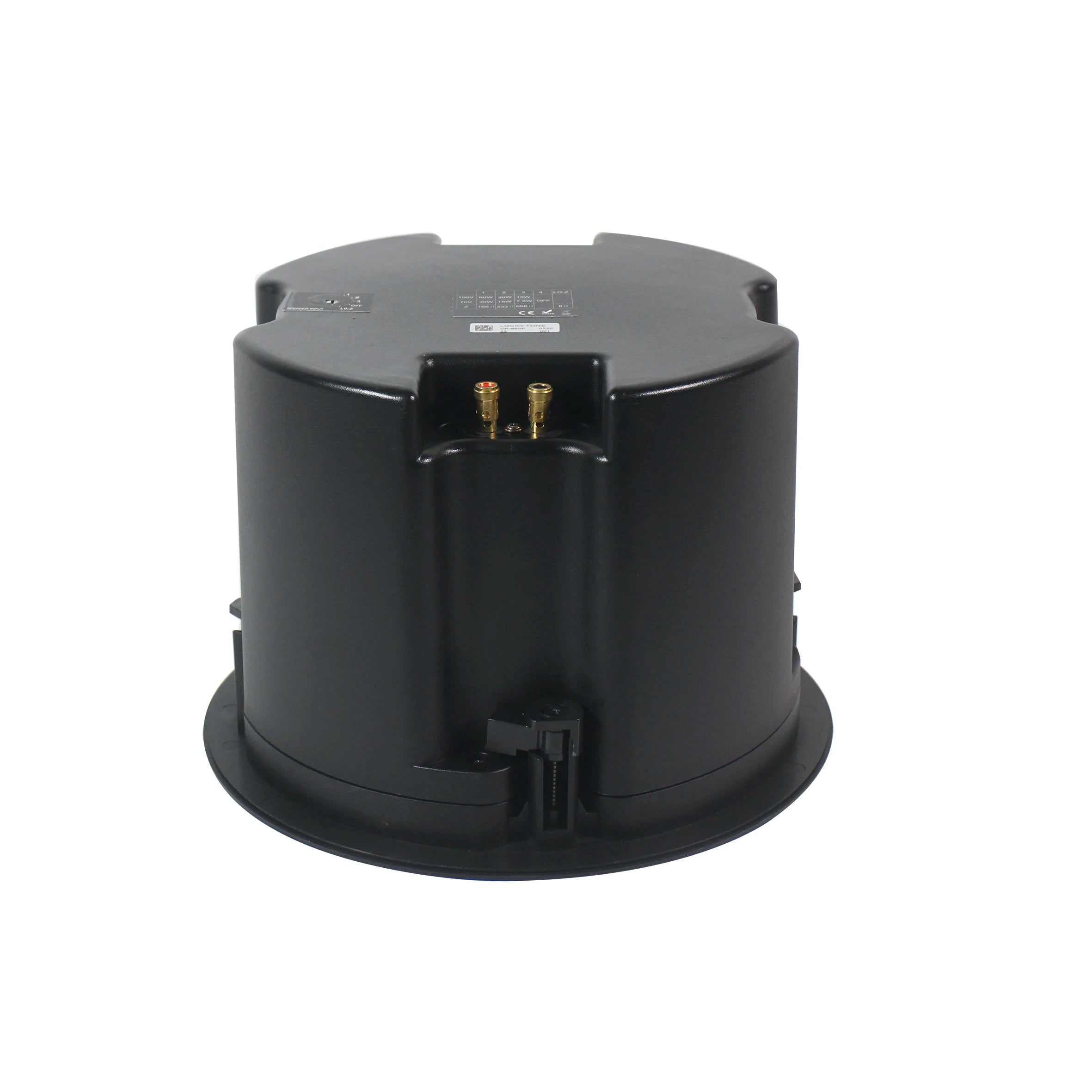 High Fidelity Ceiling Speaker With Kevlar Cone Crossover Network 2-Way ABS High Power Sound Professional Audio Ceiling Speaker