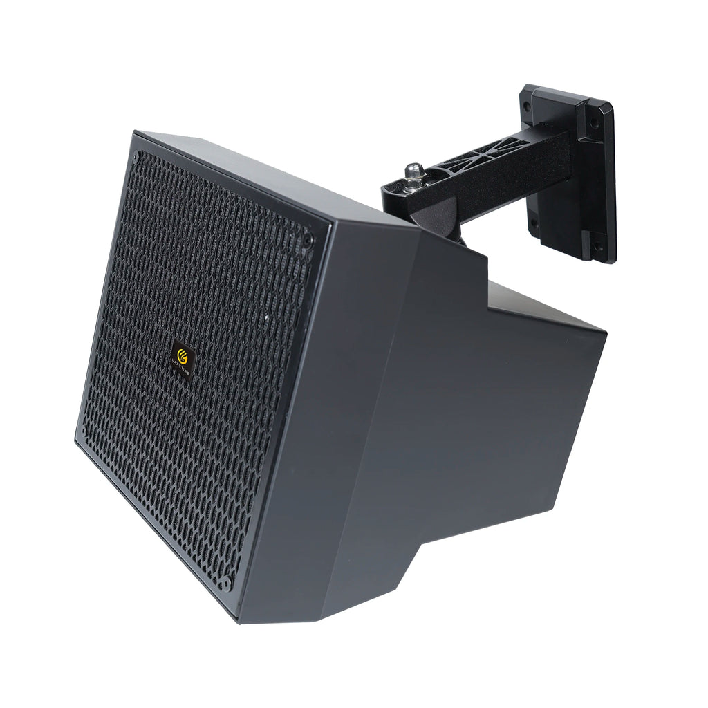 V 80W Outdoor Wall Mount Speaker IP55 Weatherproof Wide Coverage for Public Address Outdoor Speakers Professional