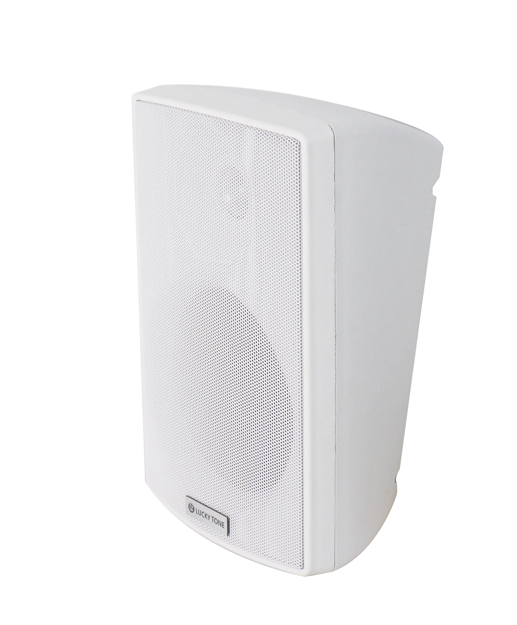 V 5-Inch Wall Speaker With 2-Way Design Dedicated Tweeter Wide Easy Mount for Music Voice Commercial Wall Speaker