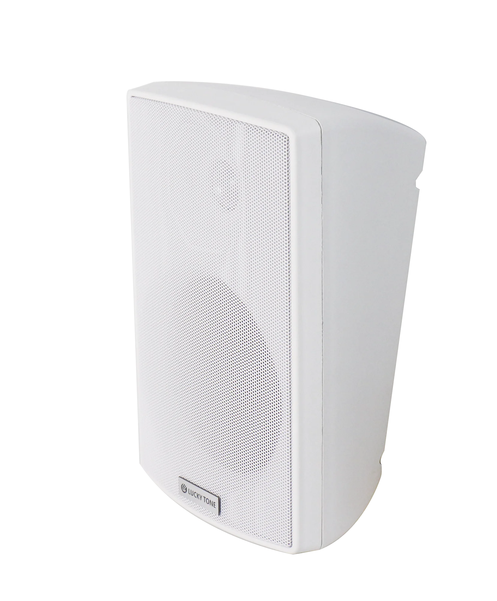V 5-Inch Wall Speaker With 2-Way Design Dedicated Tweeter Wide Easy Mount for Music Voice Commercial Wall Speaker