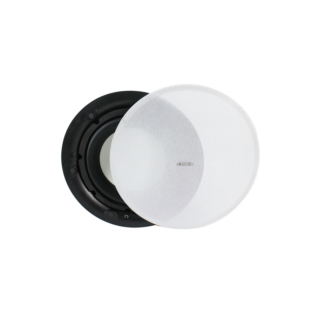 8 Inch Ceiling Subwoofer With 3-Shift Switch 100V Line Deep Bass ABS Housing Low Frequency Supplement In-Ceiling Bass Speaker