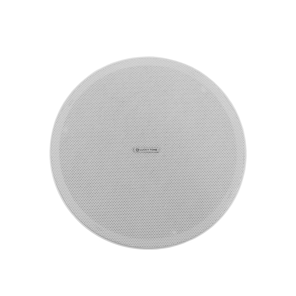 PA Speaker With 6 Inch Twin Cone 100V Line Aluminium Grille Snap Fit Design Thermal Fuse Protected Marine Ceiling Speaker