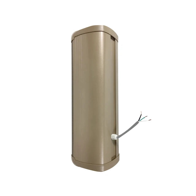 Aluminum Wall Mount Column Speaker with IP44 Weatherproof Stylish Design for Paging Background Music Audio