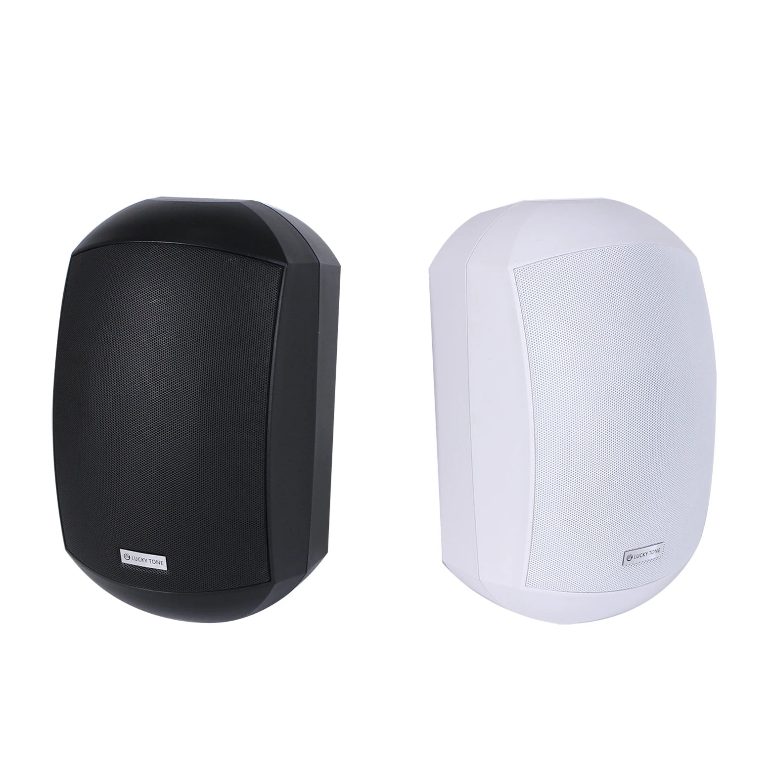 V All Weather Wall Mount Speaker With IP66 Rating 2-Way System Rotatable Bracket for Commercial Outdoor Audio 100V Line Speaker