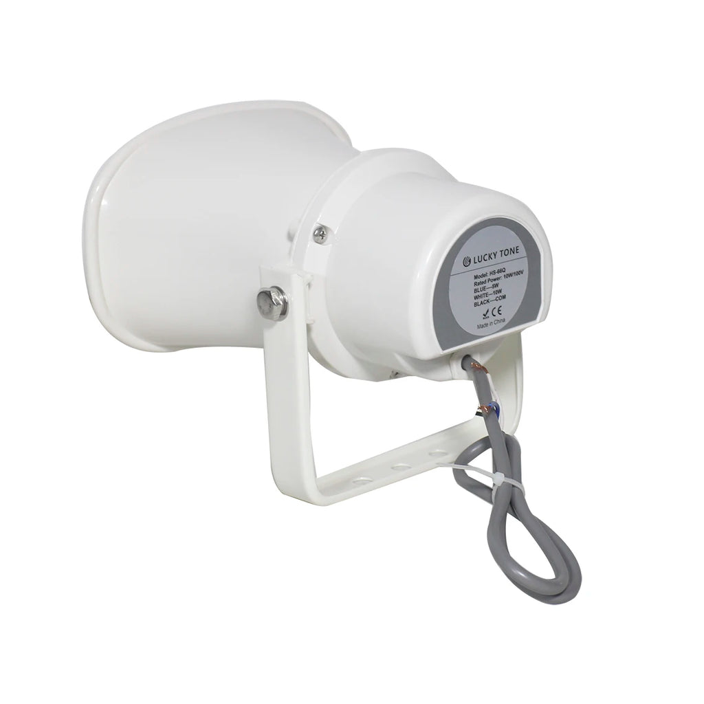V Outdoor Weatherproof Horn Speaker High IP Rating 100V Line Industrial PA System for Factory Park Emergency Broadcast
