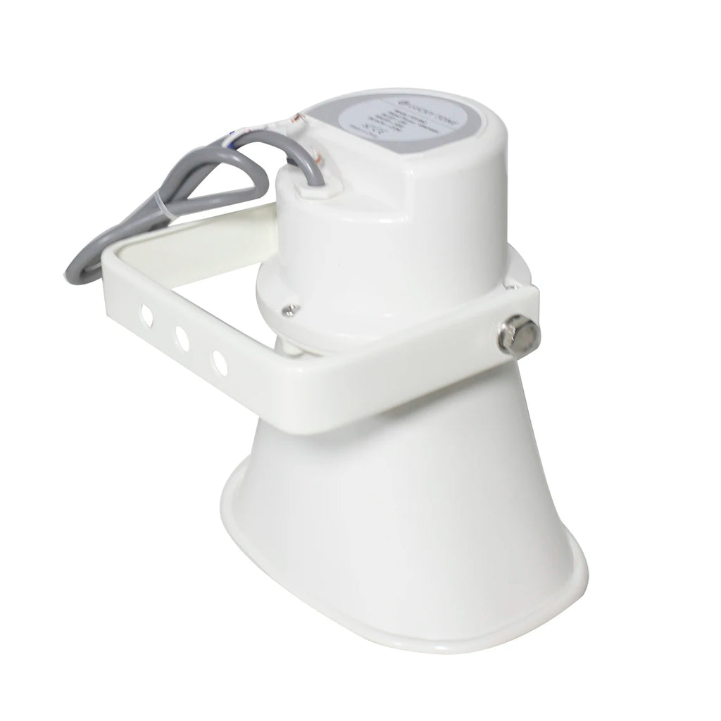 V Outdoor Weatherproof Horn Speaker High IP Rating 100V Line Industrial PA System for Factory Park Emergency Broadcast