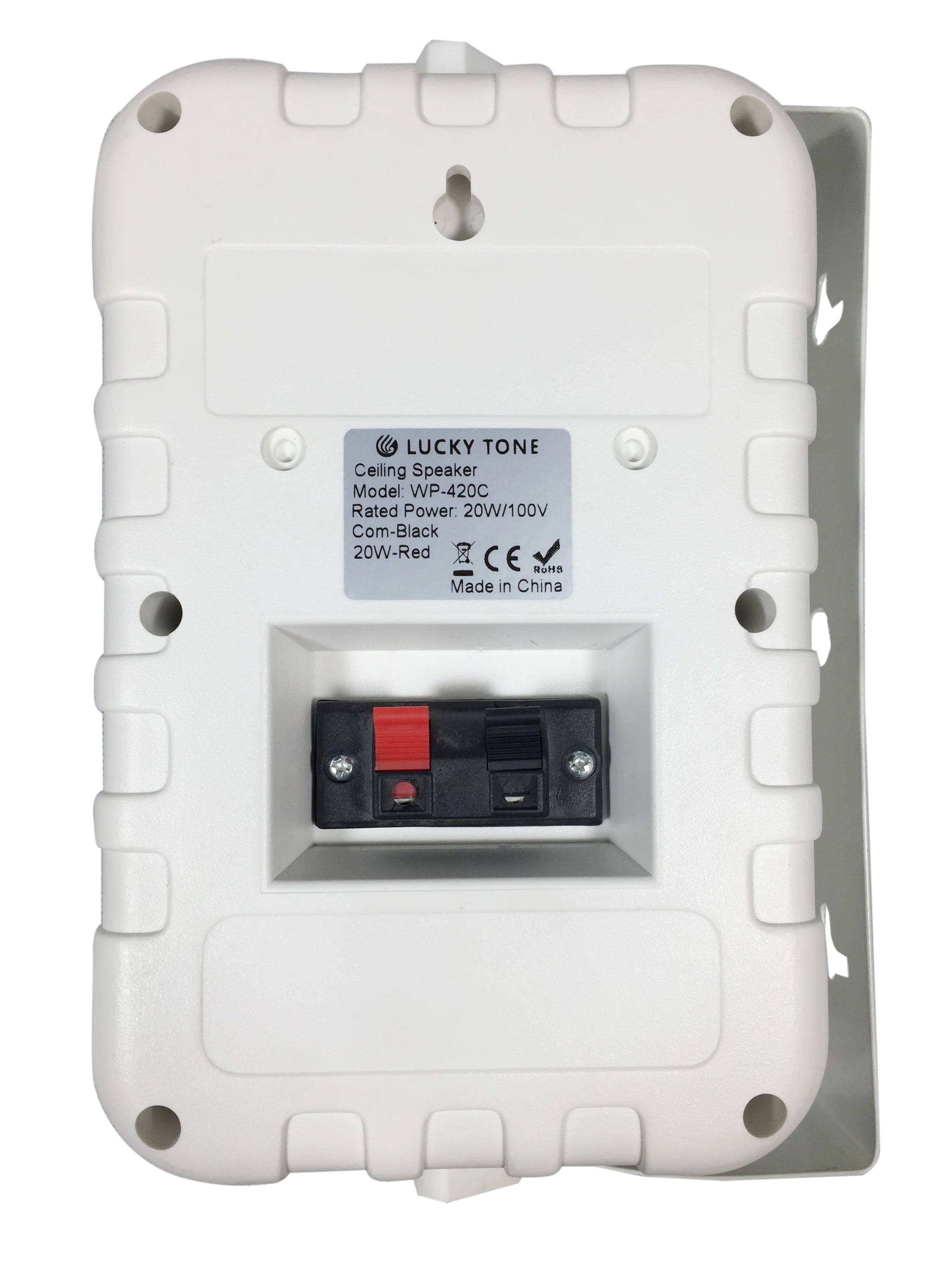 Mini ABS Cabinet Speaker 20W 100V Line Wall Mount for Mosque PA System Compact Public Address Wall Speaker