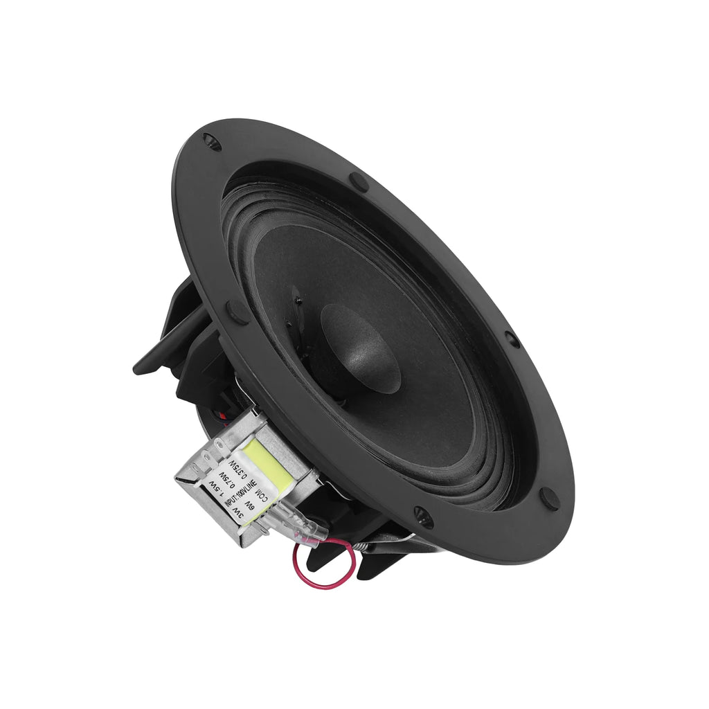 PA Speaker With 6 Inch Twin Cone 100V Line Aluminium Grille Snap Fit Design Thermal Fuse Protected Marine Ceiling Speaker