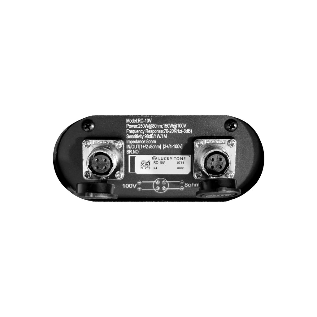 High Output Compact Horn Speaker IP55 Two-Way Full Frequency 100V 8 Ohm for Professional Music Application