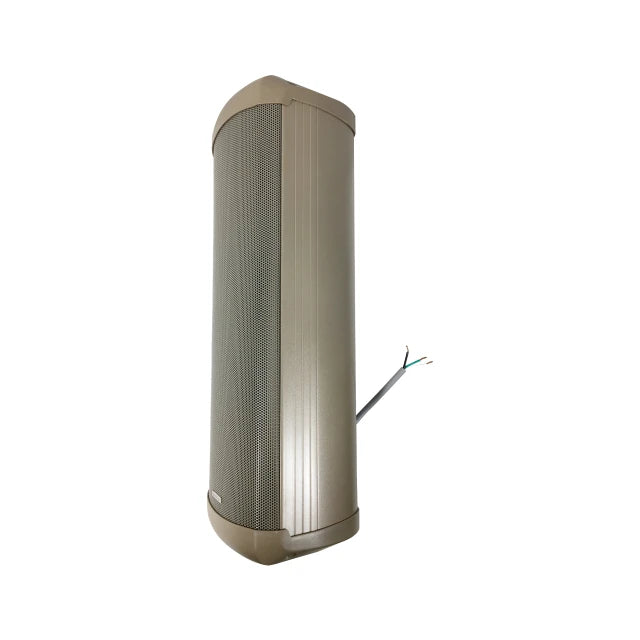 Aluminum Wall Mount Column Speaker with IP44 Weatherproof Stylish Design for Paging Background Music Audio