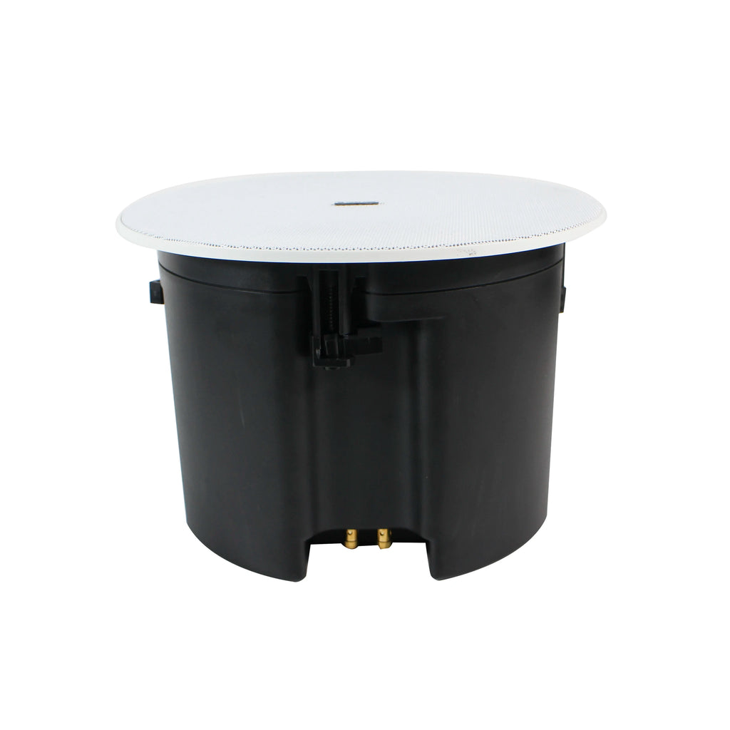 8 Inch Ceiling Subwoofer With 3-Shift Switch 100V Line Deep Bass ABS Housing Low Frequency Supplement In-Ceiling Bass Speaker