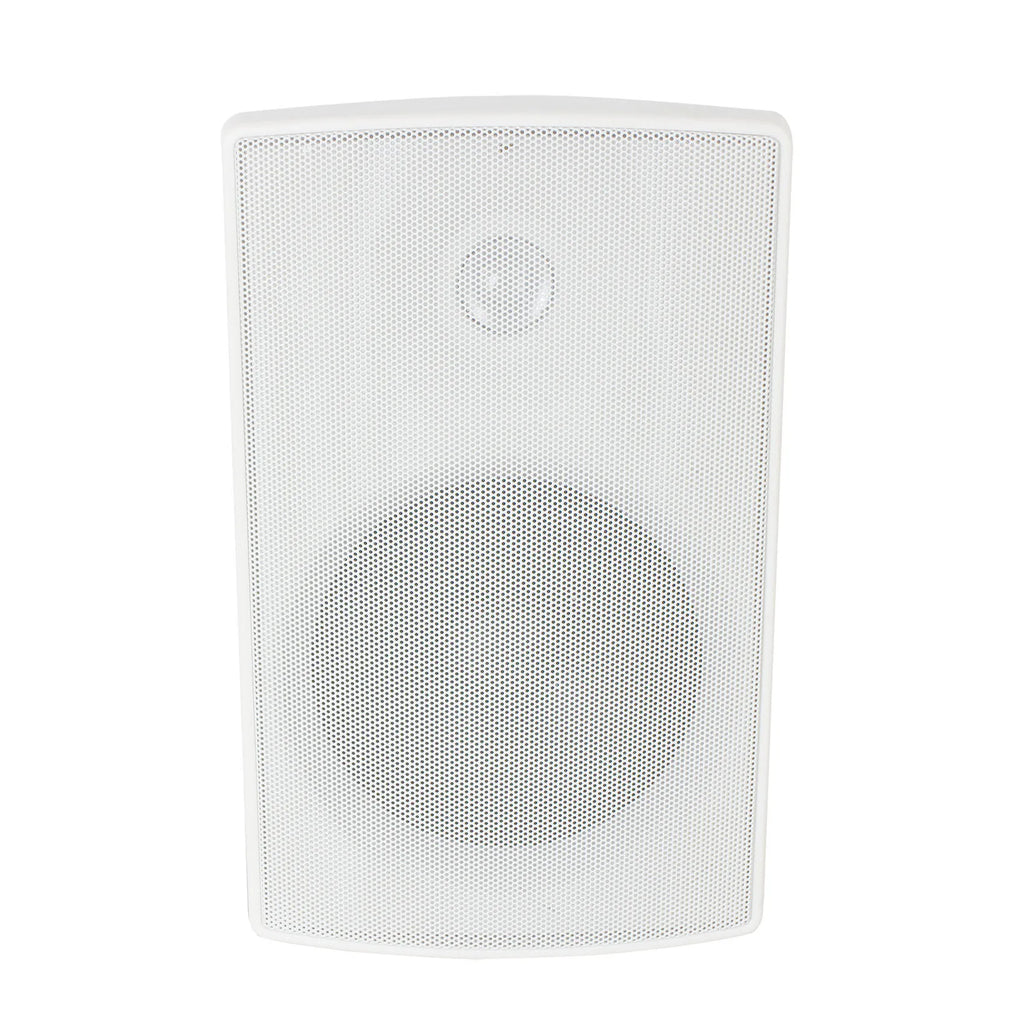 V 5-Inch Wall Speaker With 2-Way Design Dedicated Tweeter Wide Easy Mount for Music Voice Commercial Wall Speaker